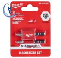 Bộ đầu vặn SHOCKWAVE 2" có từ tính 3 món Milwaukee 48-32-4550