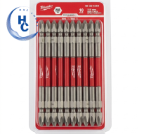 Mũi vặn vít SHOCKWAVE™ hai đầu (PH2/PH2) dài 110mm – Bộ 10 chiếc 48-32-4364D