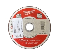 Đá cắt thép không gỉ 105 x 1.0 x 16mm Milwaukee 49-94-8400A
