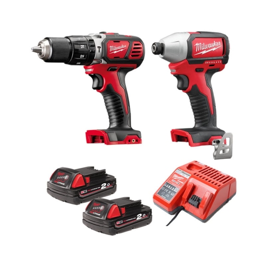 Combo Máy Khoan MILWAUKEE M18 FPD3 + Pin M18B4 + Sạc M12-18C