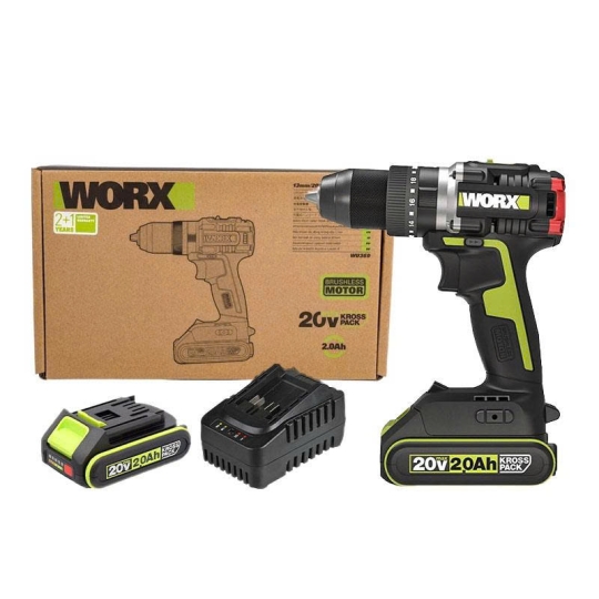 Máy khoan cầm tay 20V Worx WU369.1 (Trọn bộ)