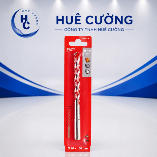 Mũi khoan búa cao cấp Milwaukee 10x150mm – 1 mũi 4932471186