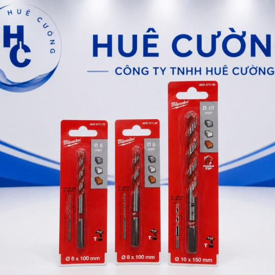 Mũi khoan búa cao cấp Milwaukee 10x150mm – 1 mũi 4932471186