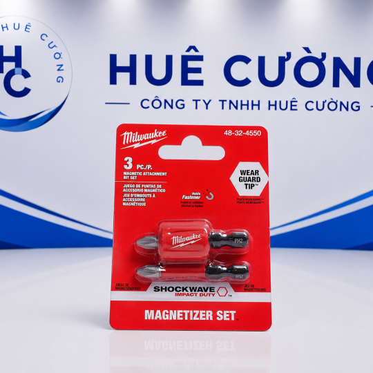 Bộ đầu vặn SHOCKWAVE 2" có từ tính 3 món Milwaukee 48-32-4550
