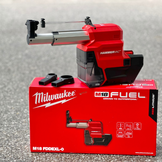 Phụ kiện hút bụi máy khoan Milwaukee M18 FDDEXL-0