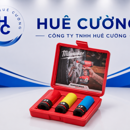 Bộ 3 đầu khẩu 1/2 SHOCKWAVE Milwaukee 49-66-7834