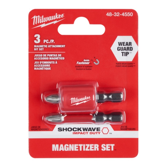 Bộ đầu vặn SHOCKWAVE 2" có từ tính 3 món Milwaukee 48-32-4550